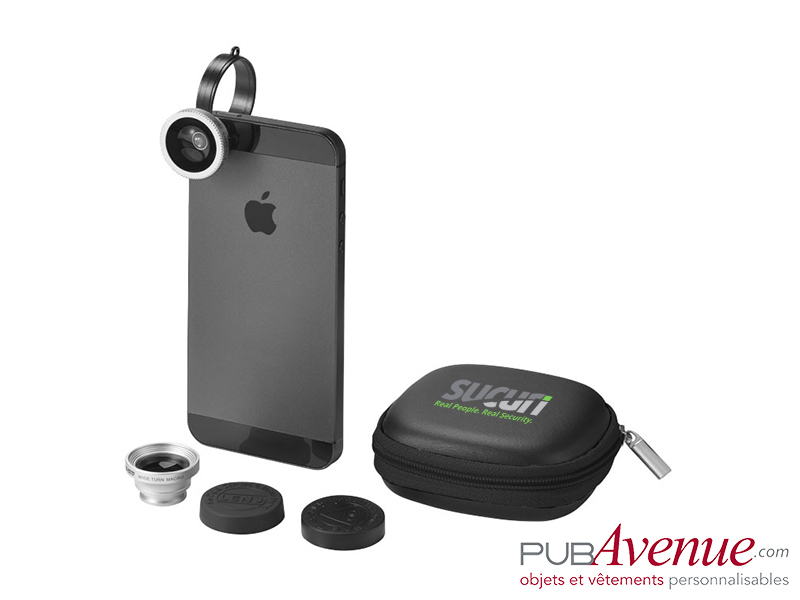 Kit objectifs photo Smartphone personnalisables Kit objectifs photo Smartphone personnalisables