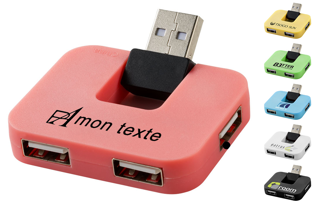 Hub USB personnalisé 