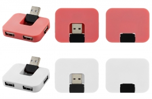 Hub USB personnalisable 4 ports