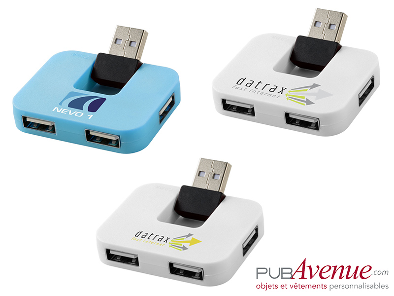 Hub USB 4 ports personnalisable