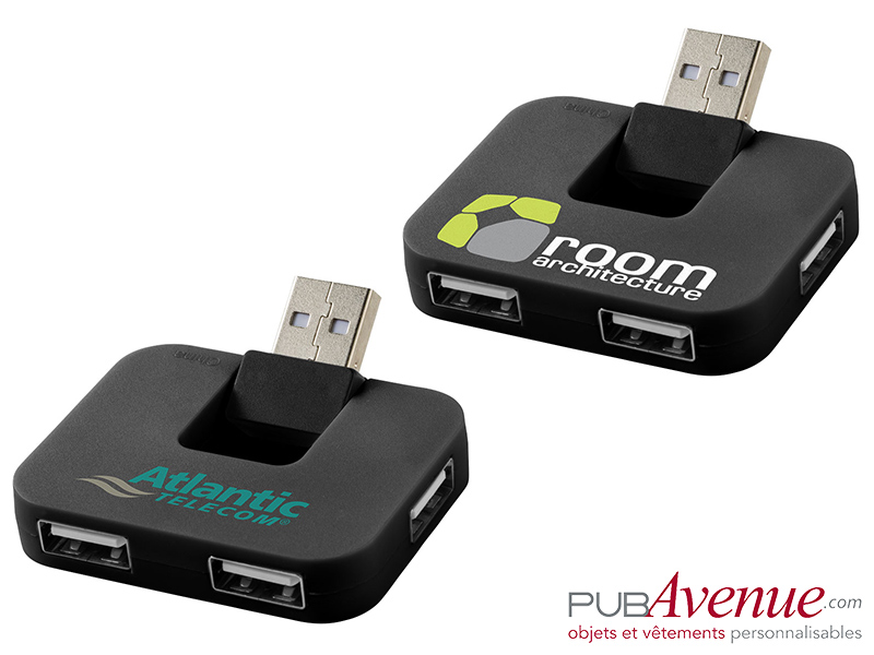 Hub USB 4 ports personnalisé Hub USB 4 ports personnalisé