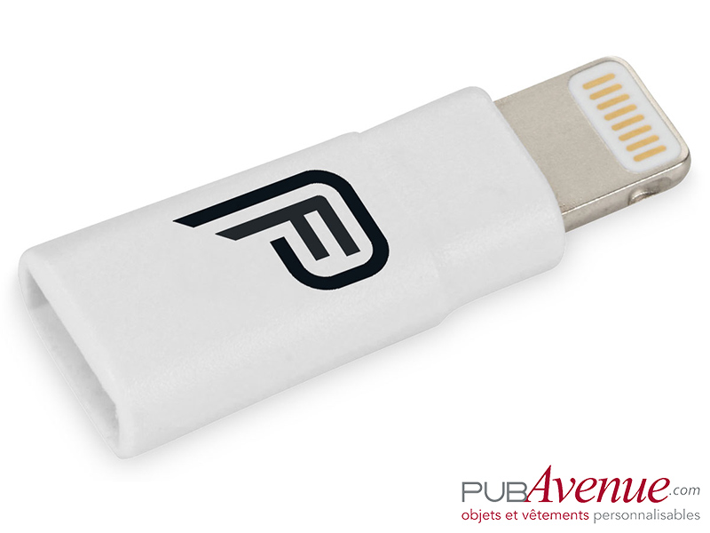 adaptateur MFI personnalisable Adaptateur publicitaire MFI