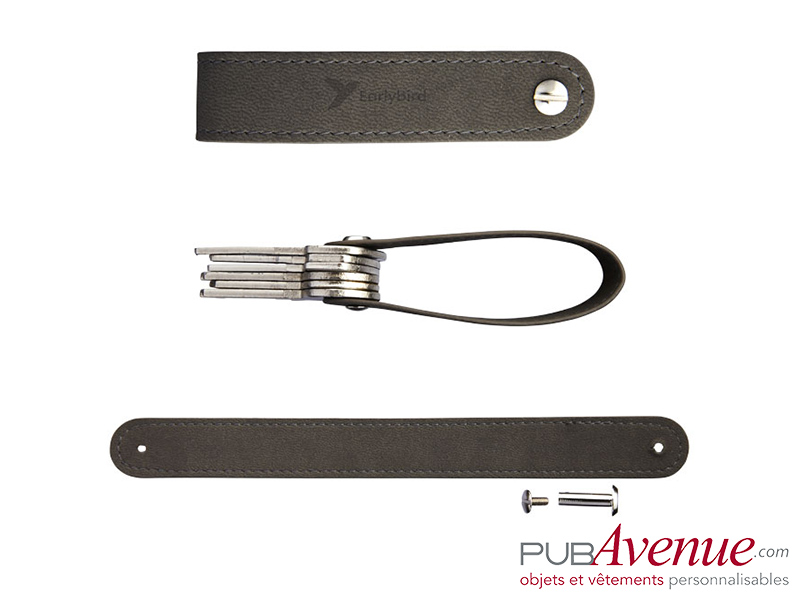 Porte-clés personnalisé cuir Porte-clés personnalisé cuir