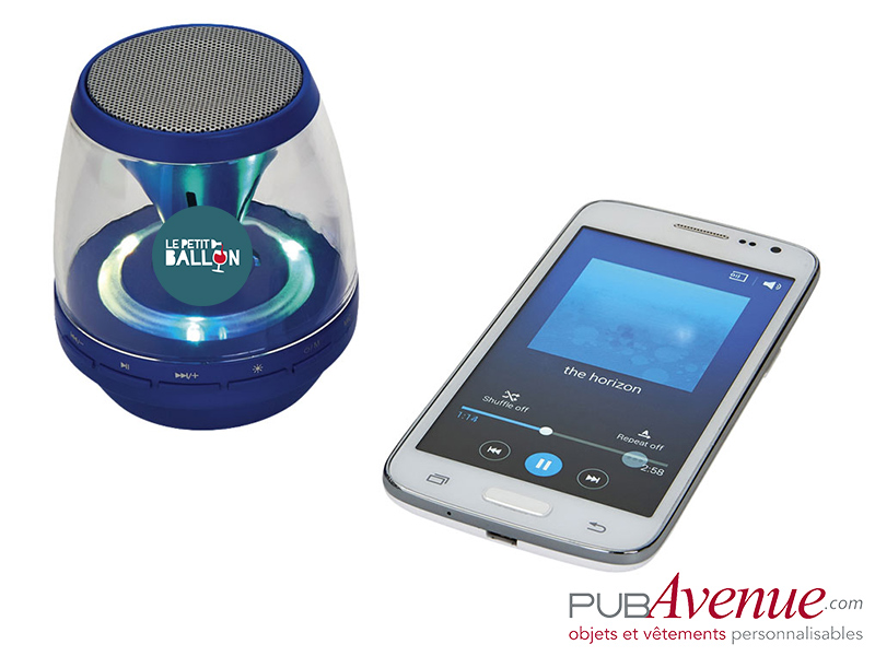 Enceinte LED Bluetooth personnalisable Enceinte LED Bluetooth personnalisable