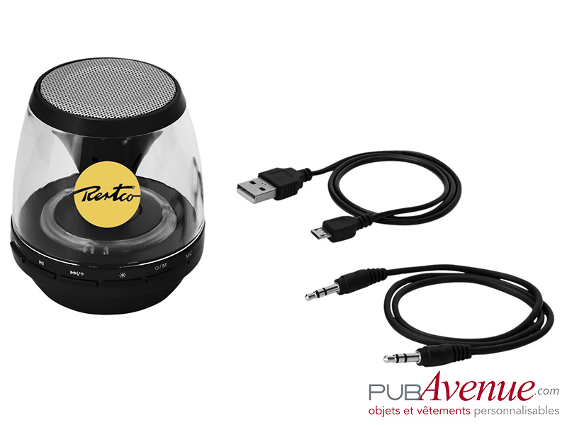 Enceinte LED personnalisable Bluetooth Enceinte LED personnalisable Bluetooth
