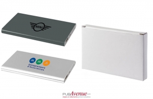 Batterie externe de secours powerbank plat 4000 mAh