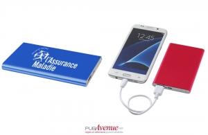 Batterie externe de secours powerbank plat 4000 mAh