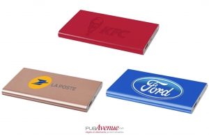 Batterie externe de secours powerbank plat 4000 mAh