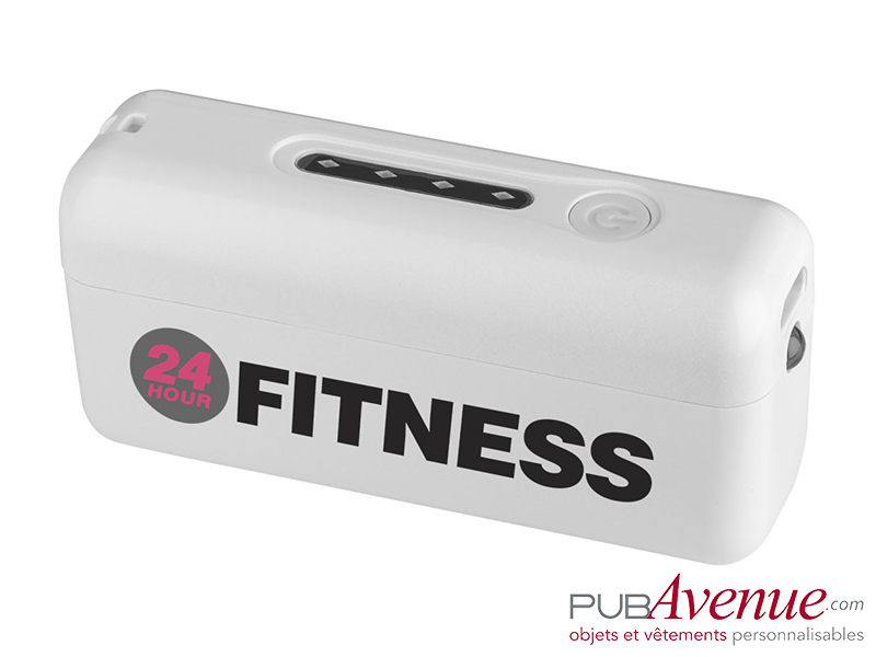 Powerbank lampe torche personnalisable 2200 mAh Powerbank lampe torche personnalisable 2200 mAh