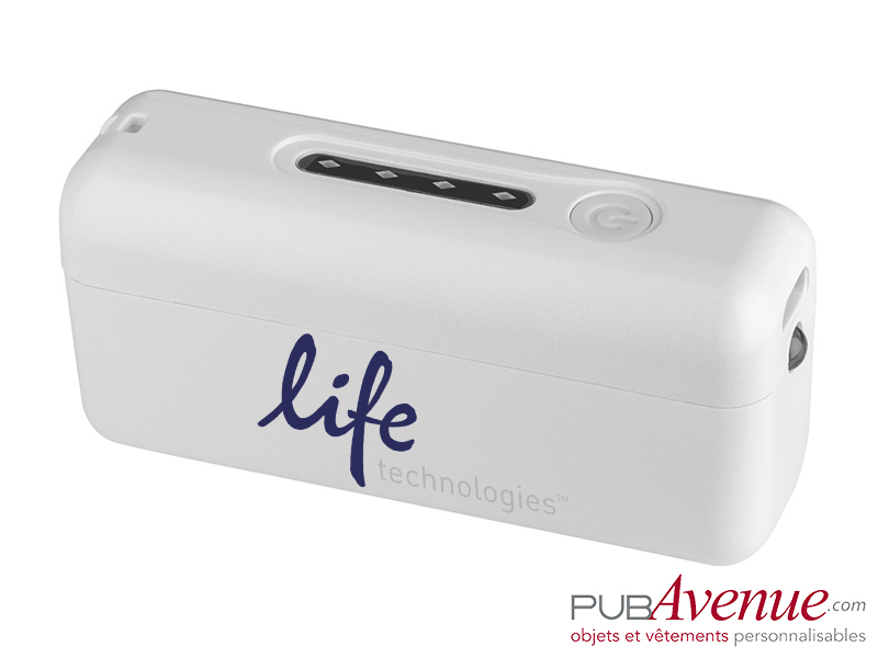 Powerbank lampe torche 2200 mAh personnalisée Powerbank lampe torche 2200 mAh personnalisée