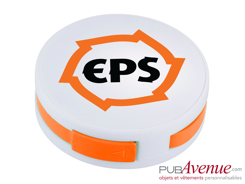 Hub rond 4 ports USB publicitaire Hub rond 4 ports USB publicitaire