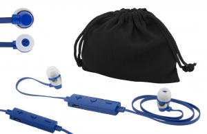 Écouteurs personnalisables Bluetooth avec pochette