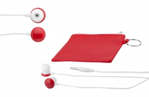 Oreillettes audio personnalisées avec pochette
