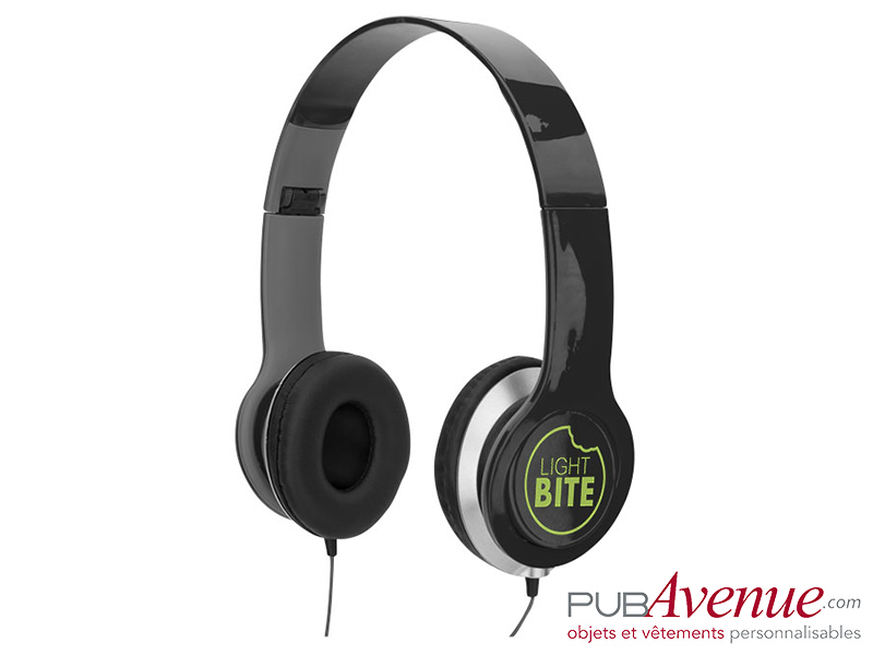Casque audio pliable publicitaire Casque audio pliable publicitaire