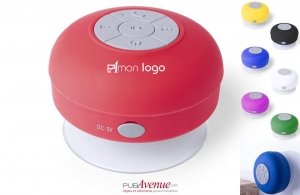 Mini enceinte Bluetooth de salle de bain personnalisable avec logo 