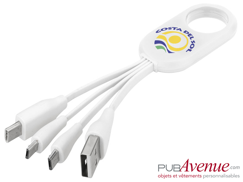 Câble personnalisable USB multi ports Câble personnalisable USB multi ports