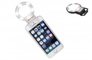 Lampe miroir à selfie personnalisé logo texte publicitaire 