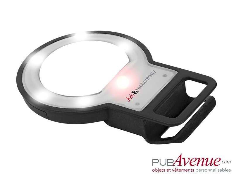 Lampe selfie miroir Smartphone publicitaire Lampe selfie miroir Smartphone publicitaire