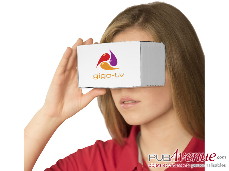 Paire de lunettes réalité virtuelle personnalisable