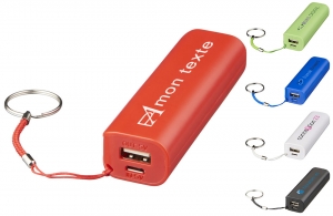 Batterie externe publicitaire personnalisable pas chère 