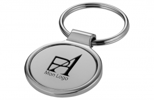 Porte-clés rond personnalisable 