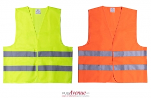 Gilet de chantier haute visibilité