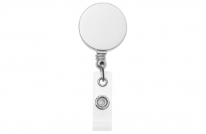 Porte badge clip personnalisable enrouleur