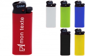 Briquet personnalisé logo texte publicitaire 