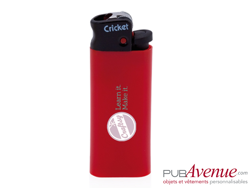 Mini briquet publicitaire cricket Mini briquet publicitaire cricket