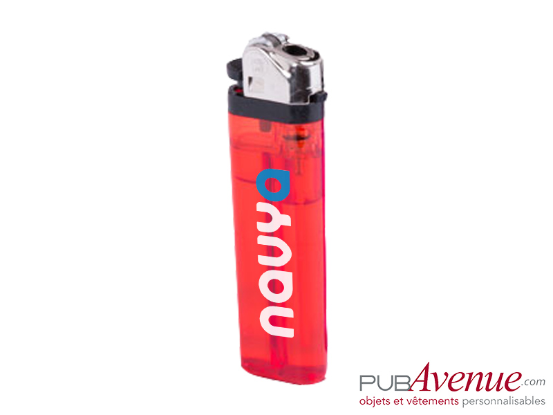 Briquet transparent publicitaire Briquet transparent publicitaire