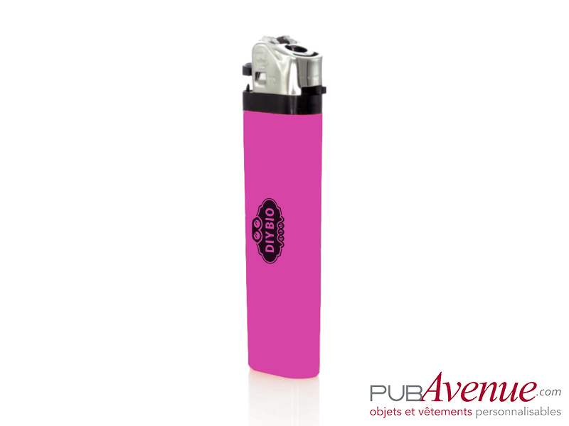 Briquet Clipper Fluo, Couleur uni