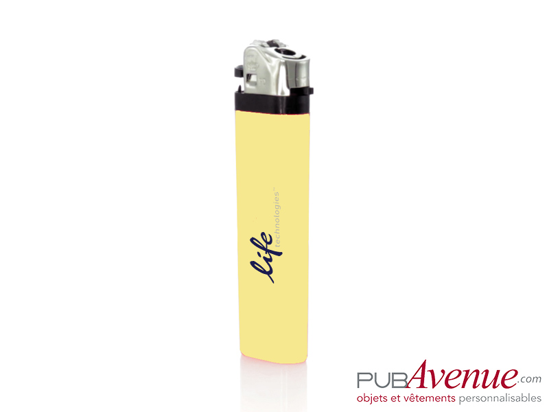 Briquet personnalisable pastel Briquet personnalisable pastel