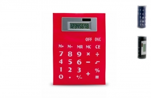 Calculatrice publicitaire souple personnalisable avec logo entreprise 