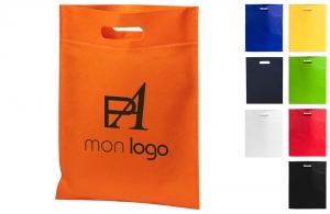 Sac shopping non tissé publicitaire personnalisé pas cher 
