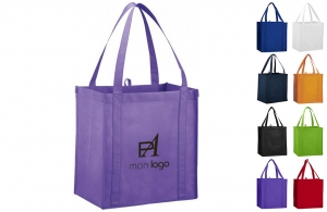 Sac cabas de course publicitaire personnalisé pas cher 