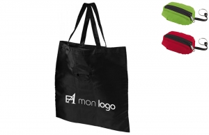 Sac shopping pliable publicitaire personnalisé pas cher 