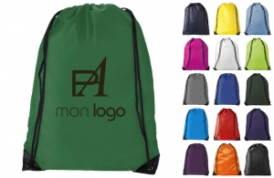 Sac à dos ficelle publicitaire personnalisé pas cher 