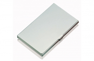 Porte cartes publicitaire personnalisé en aluminium