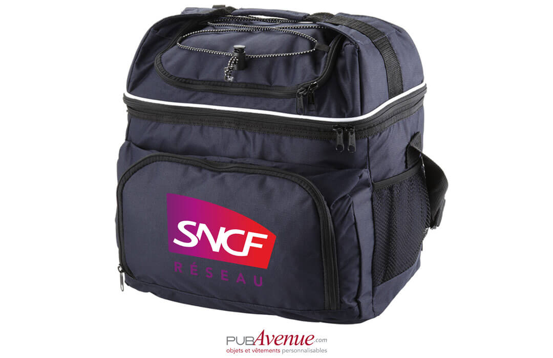 Sac isotherme glacière multi poche professionnel personnalisable