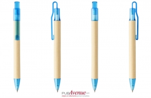 Stylo à bille écologique en papier recyclé