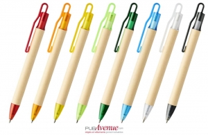 Stylo à bille écologique en papier recyclé