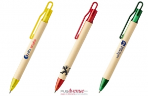 Stylo à bille écologique en papier recyclé