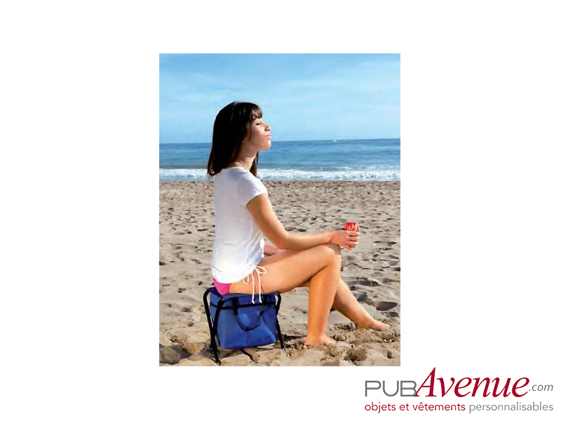 Chaise glacière pliable de plage personnalisée Chaise glacière pliable de plage personnalisée