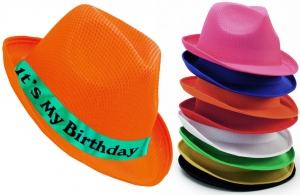 Chapeaux personnalisés anniversaire goodies cadeaux pour invités pas chers 