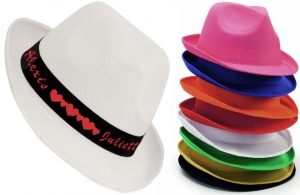 Chapeaux personnalisés mariages goodies cadeaux pour invités pas chers 