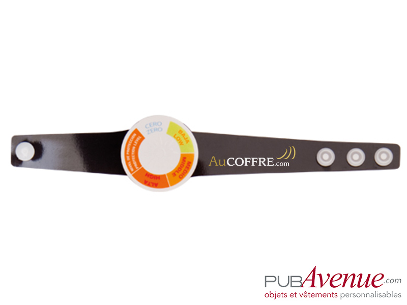 Bracelet personnalisé indicateur UV Bracelet personnalisé indicateur UV