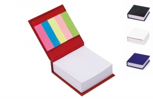 Porte notes en carton à personnaliser avec marquage logo publicitaire entreprise 