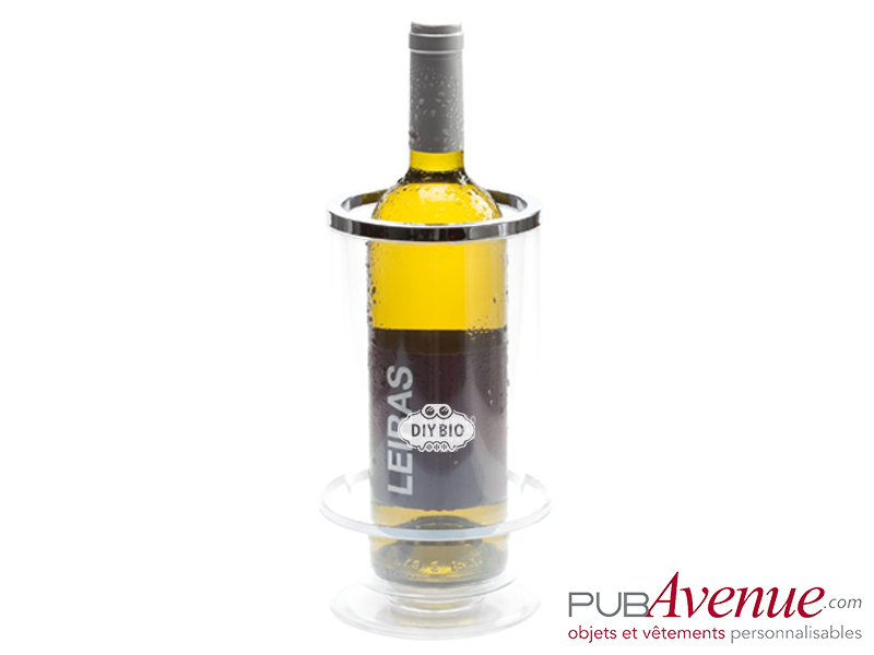 Porte-bouteille personnalisé transparent Porte-bouteille personnalisé transparent