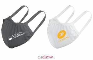 Masque personnalisé attache oreille confortable