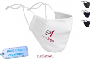 Masque facial personnalisé avec attache oreille réglable 